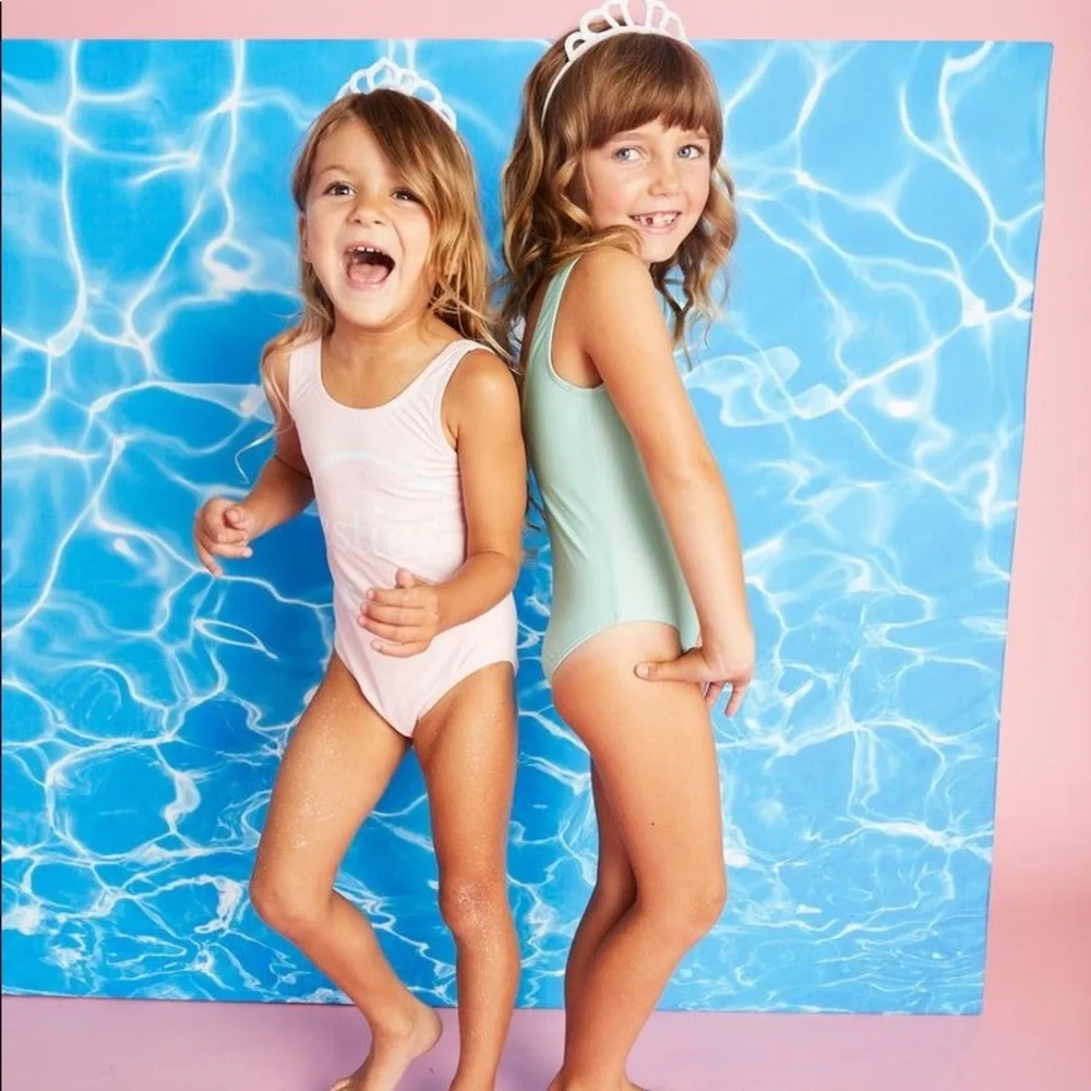 IlovePlum Besties pink swimsuit XSmall